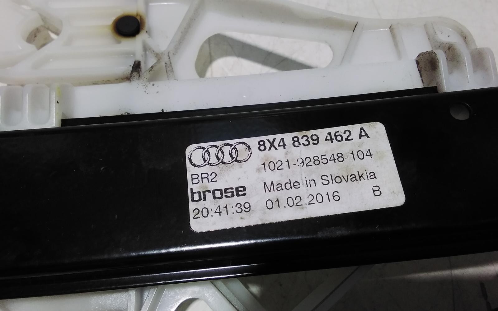 View Auto part Right Rear Wnd Reg/Motor Audi A1 2016