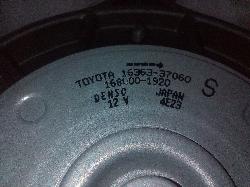 View Auto part Fan Toyota Corolla 2021