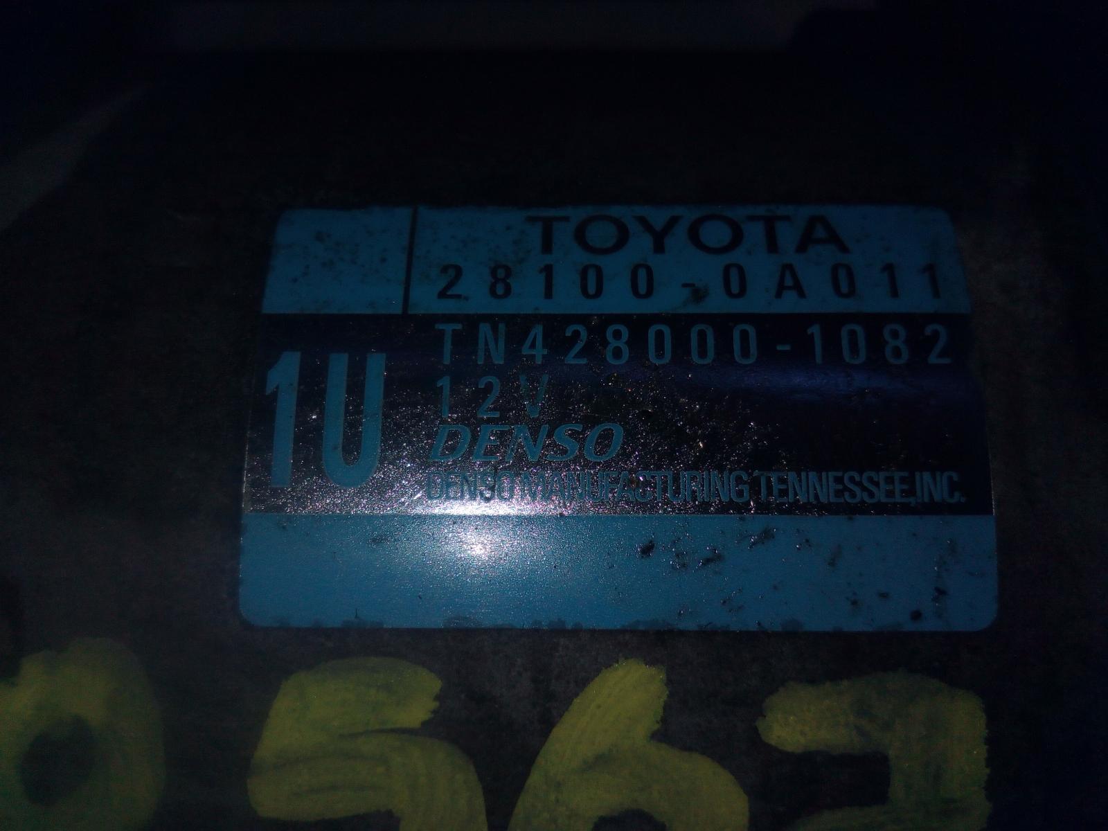 View Auto part Starter Toyota Kluger 2014