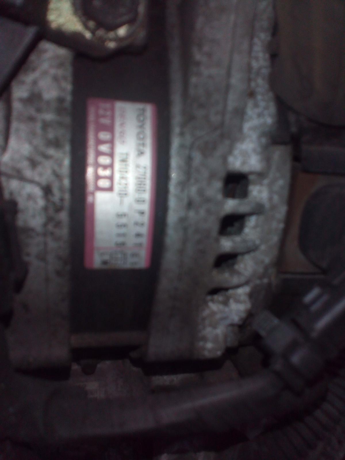 View Auto part Alternator Toyota Kluger 2014