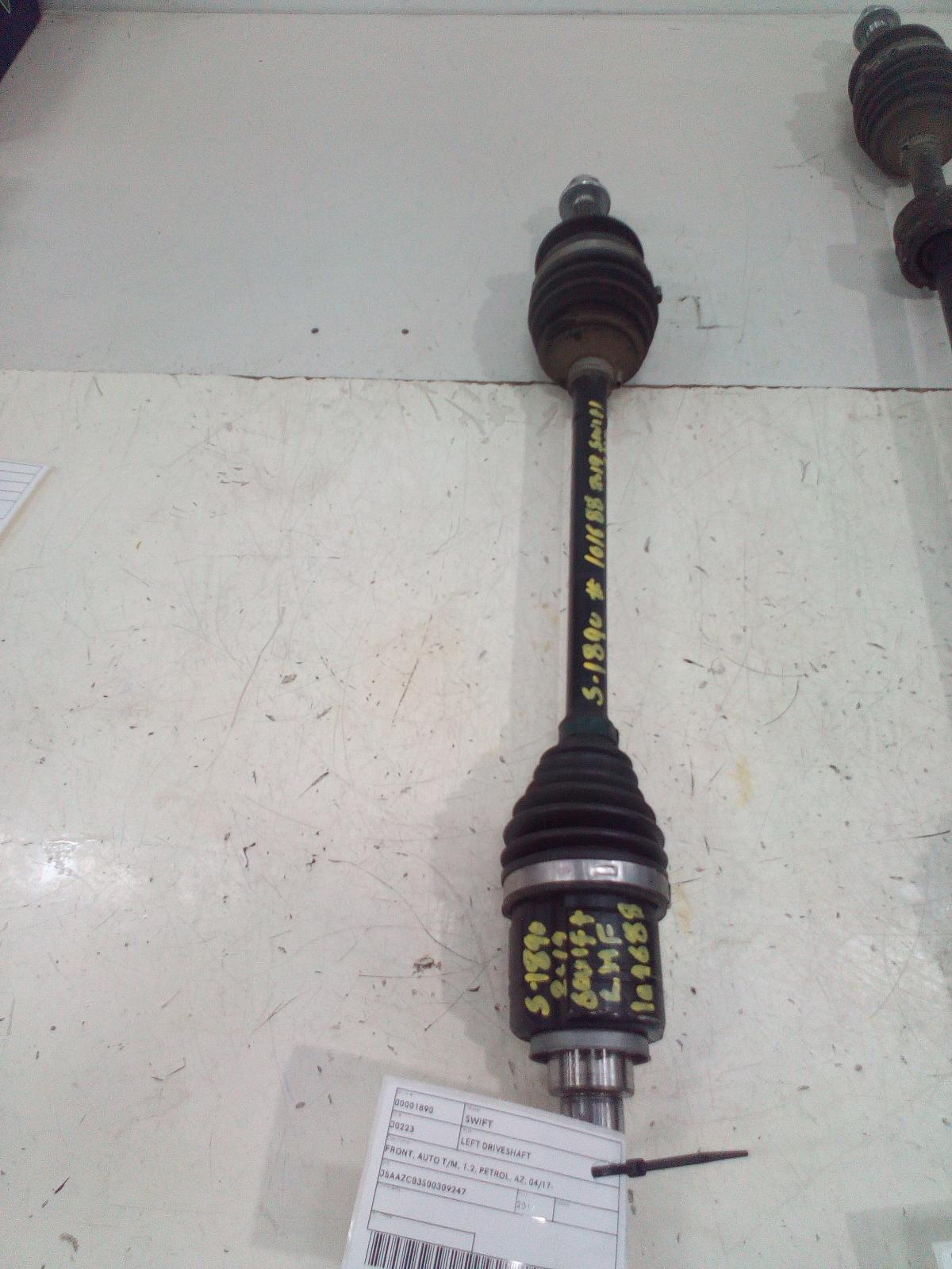 View Auto part Left Driveshaft Suzuki Swift 2019