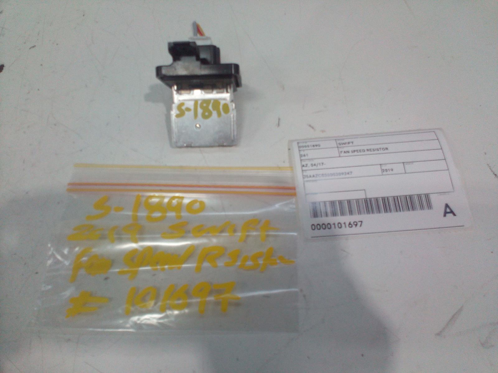 View Auto part Fan Speed Resistor Suzuki Swift 2019