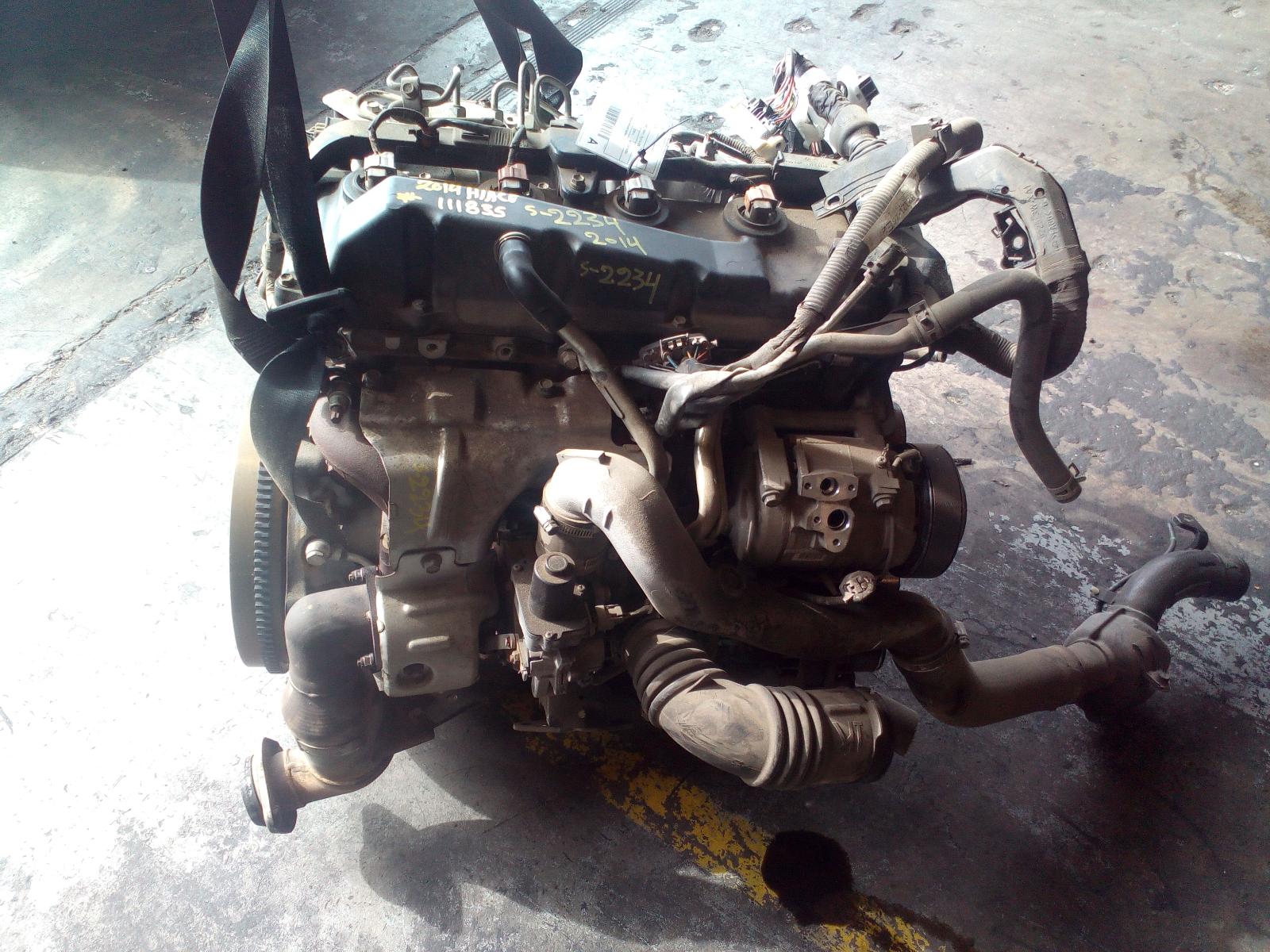 2014 Toyota Hiace Engine View Auto part Engine Toyota Hiace 2014