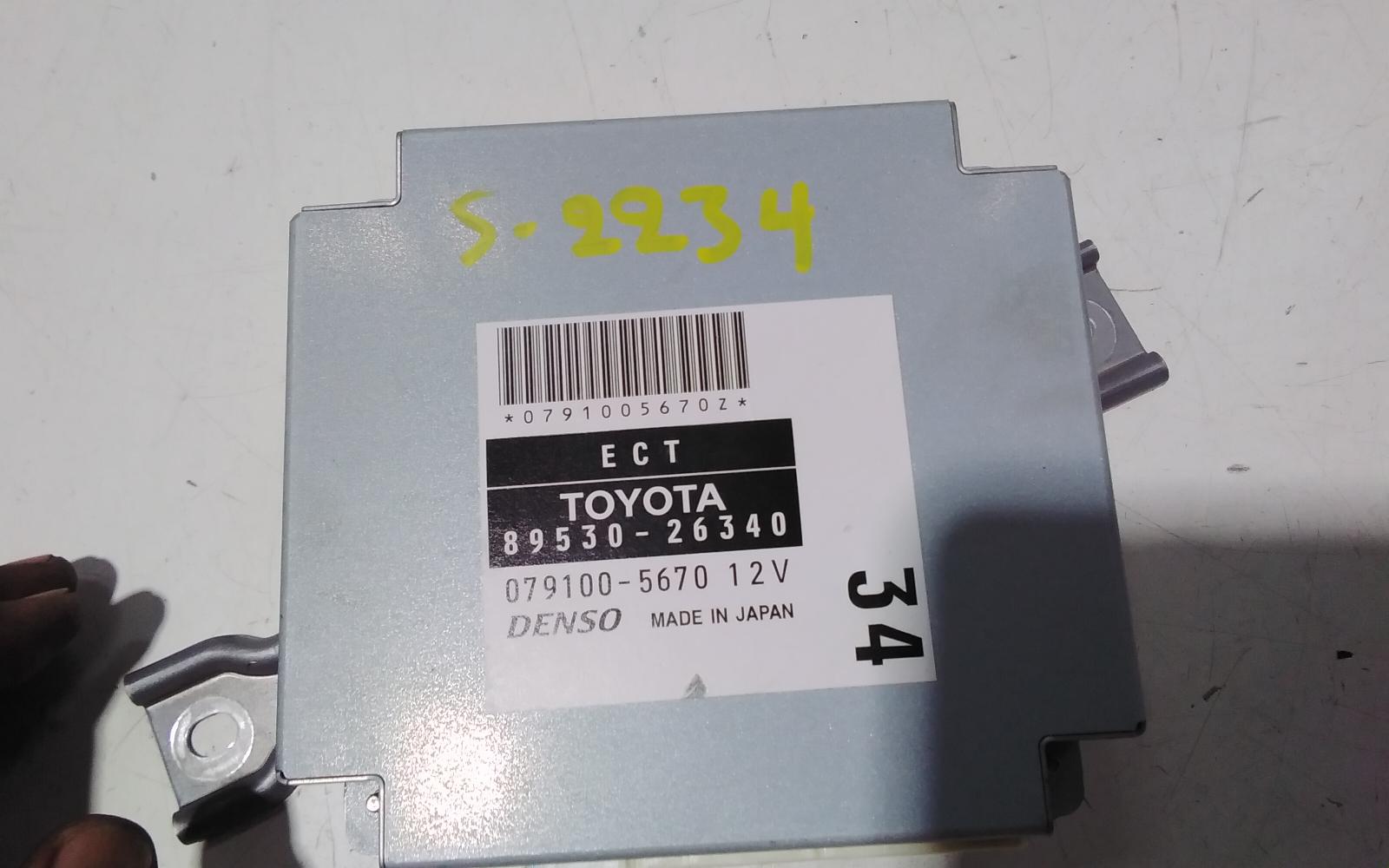 View Auto part Ecu Toyota Hiace 2014