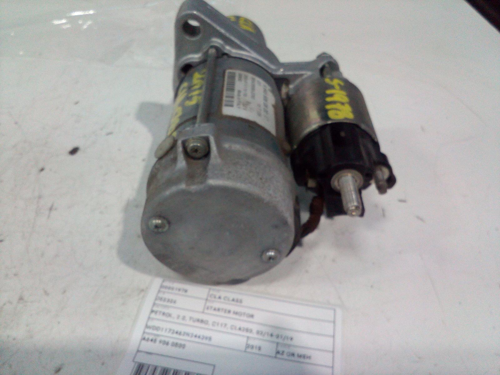 2015 Mercedes Cla Class Starter View Auto part Starter Mercedes Cla Class 2015