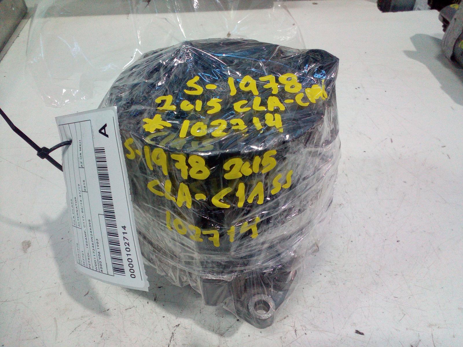 View Auto part Alternator Mercedes Cla Class 2015