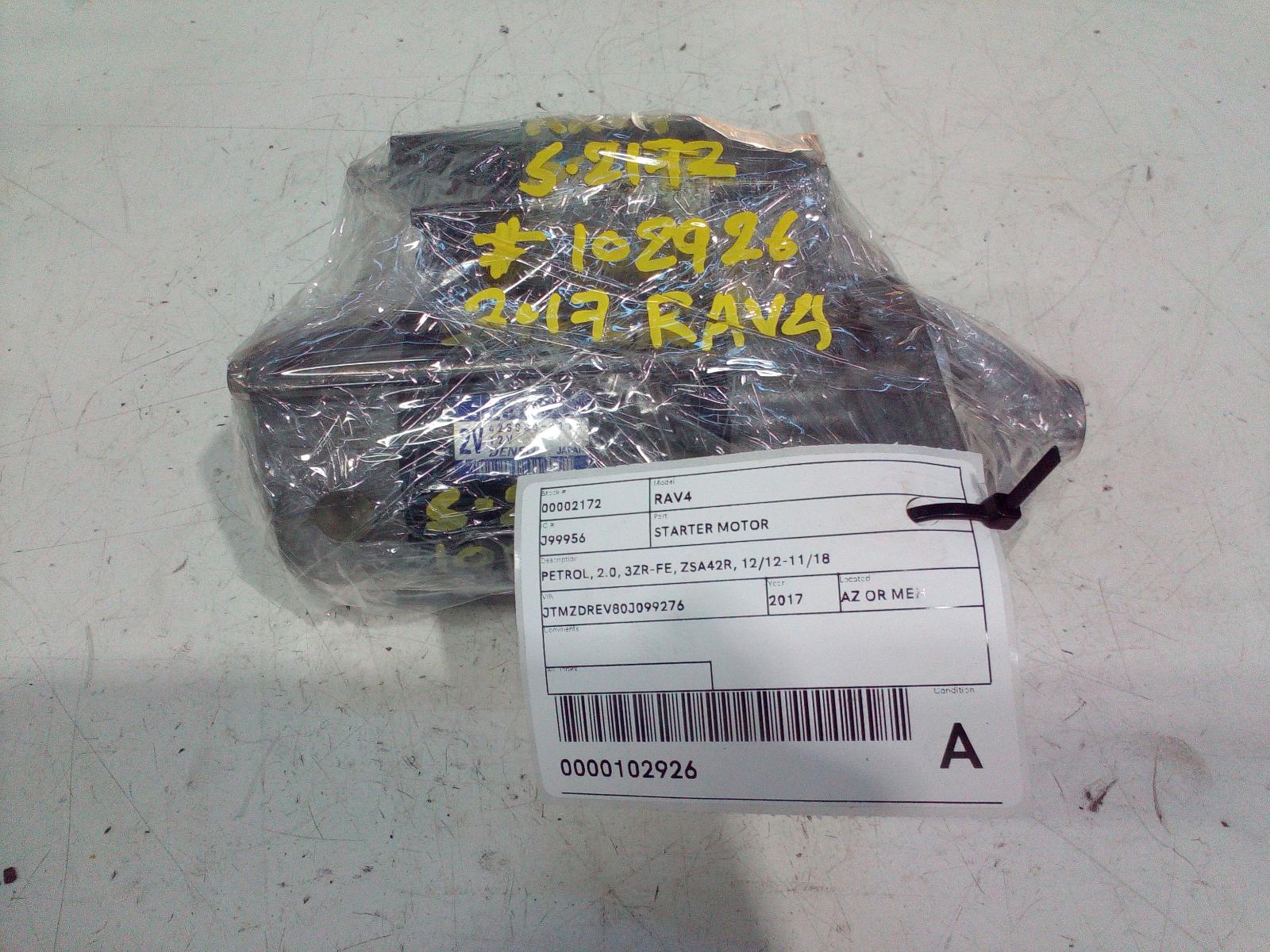 View Auto part Starter Toyota Rav4 2017