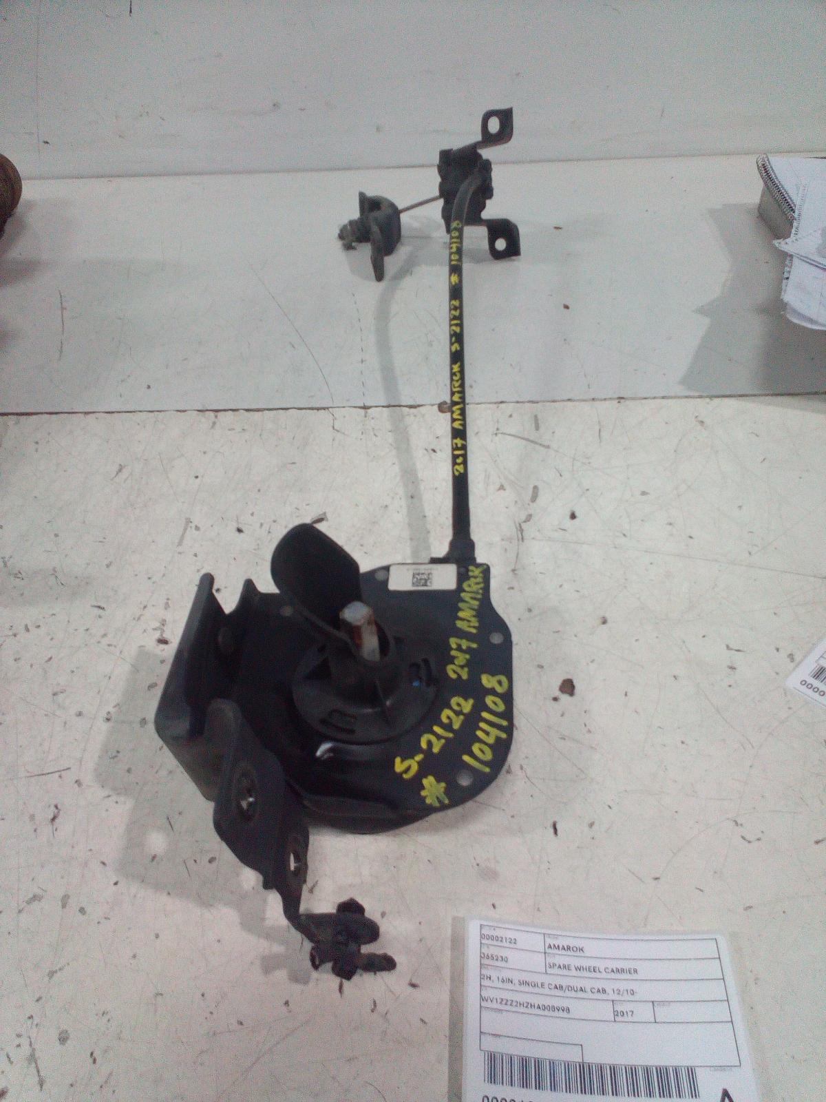 Spare Wheel Carrier Amarok Volkswagen 2017