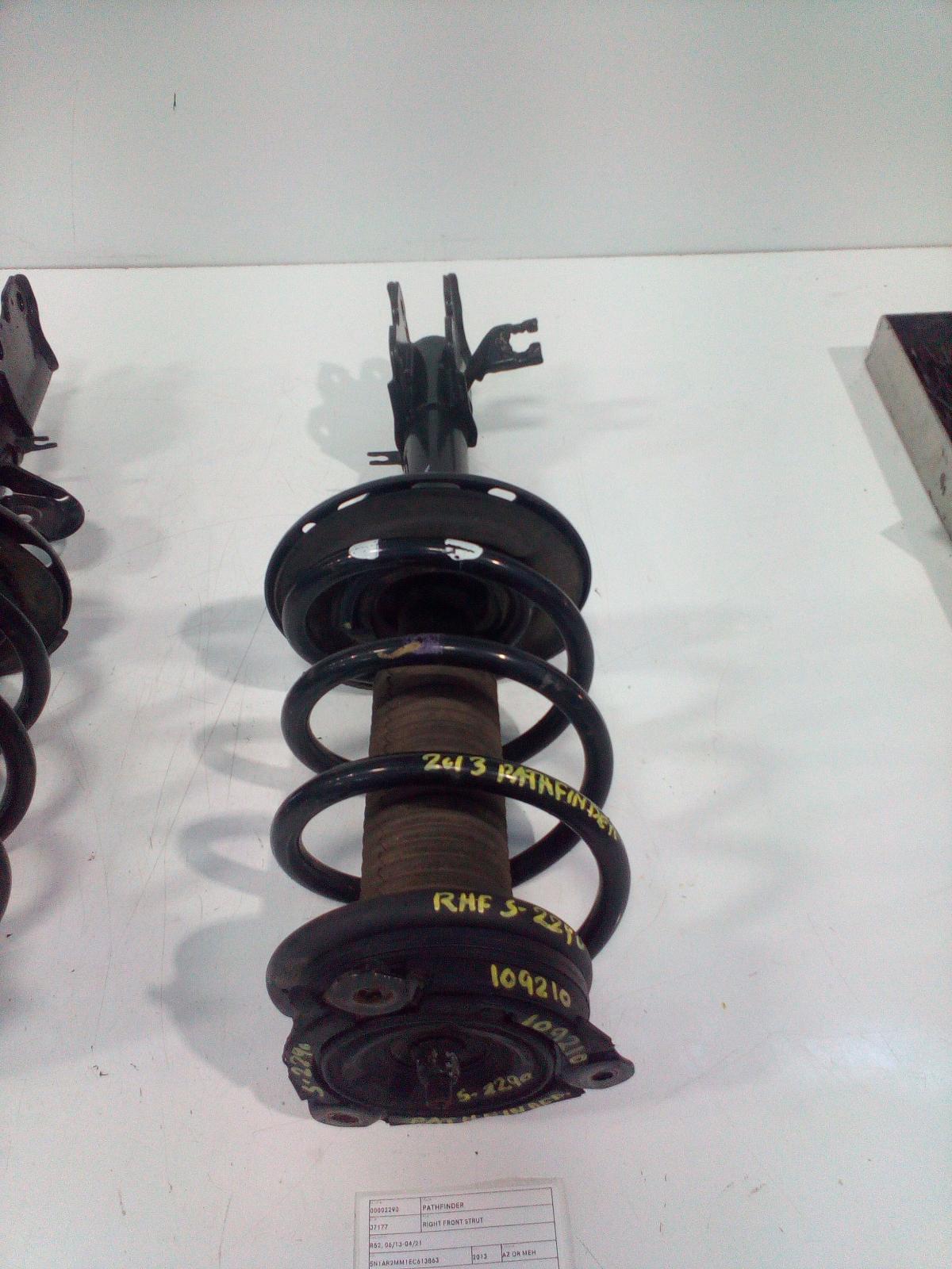 View Auto part Right Front Strut Nissan Pathfinder 2013