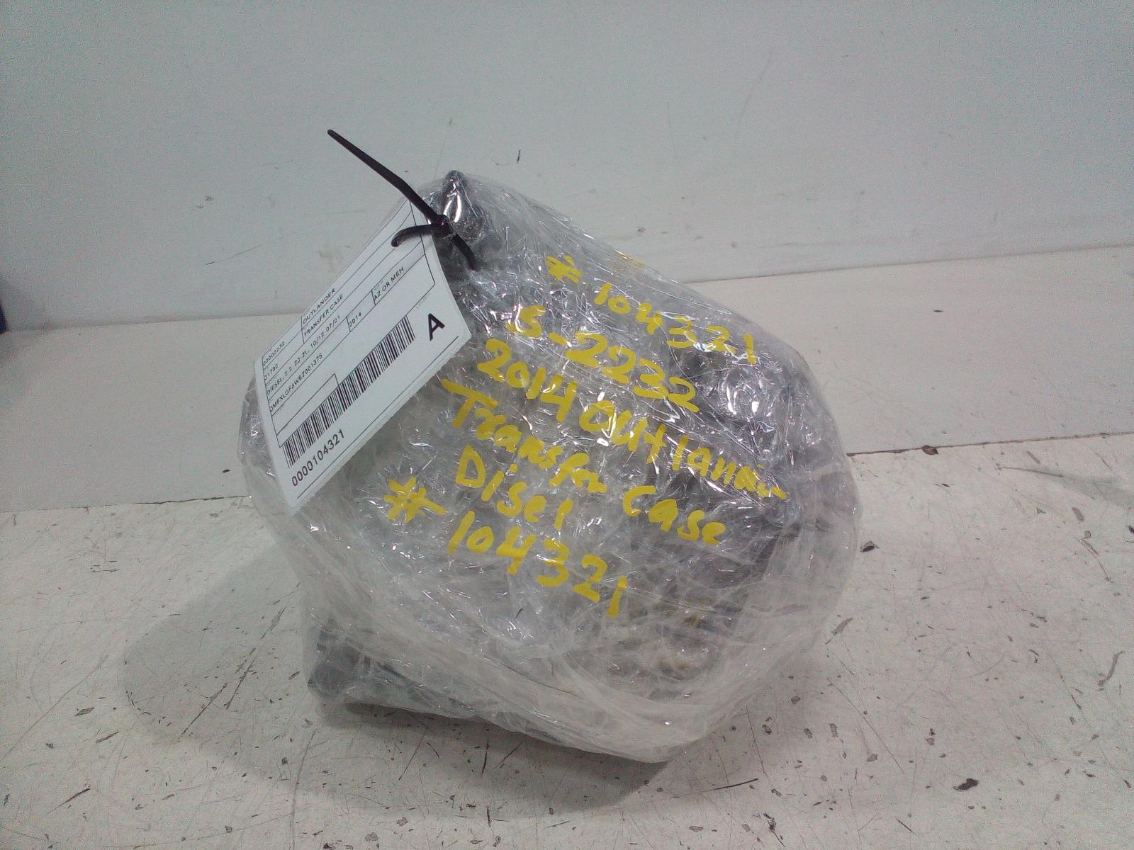 View Auto part Transfer Case Mitsubishi Outlander 2014