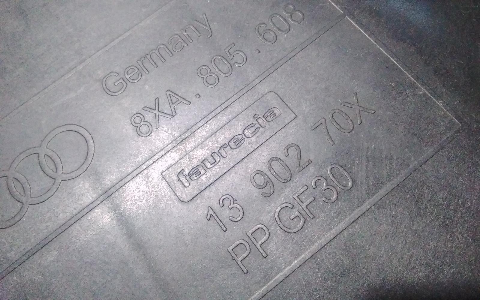 View Auto part Misc Bracket Audi A1 2016