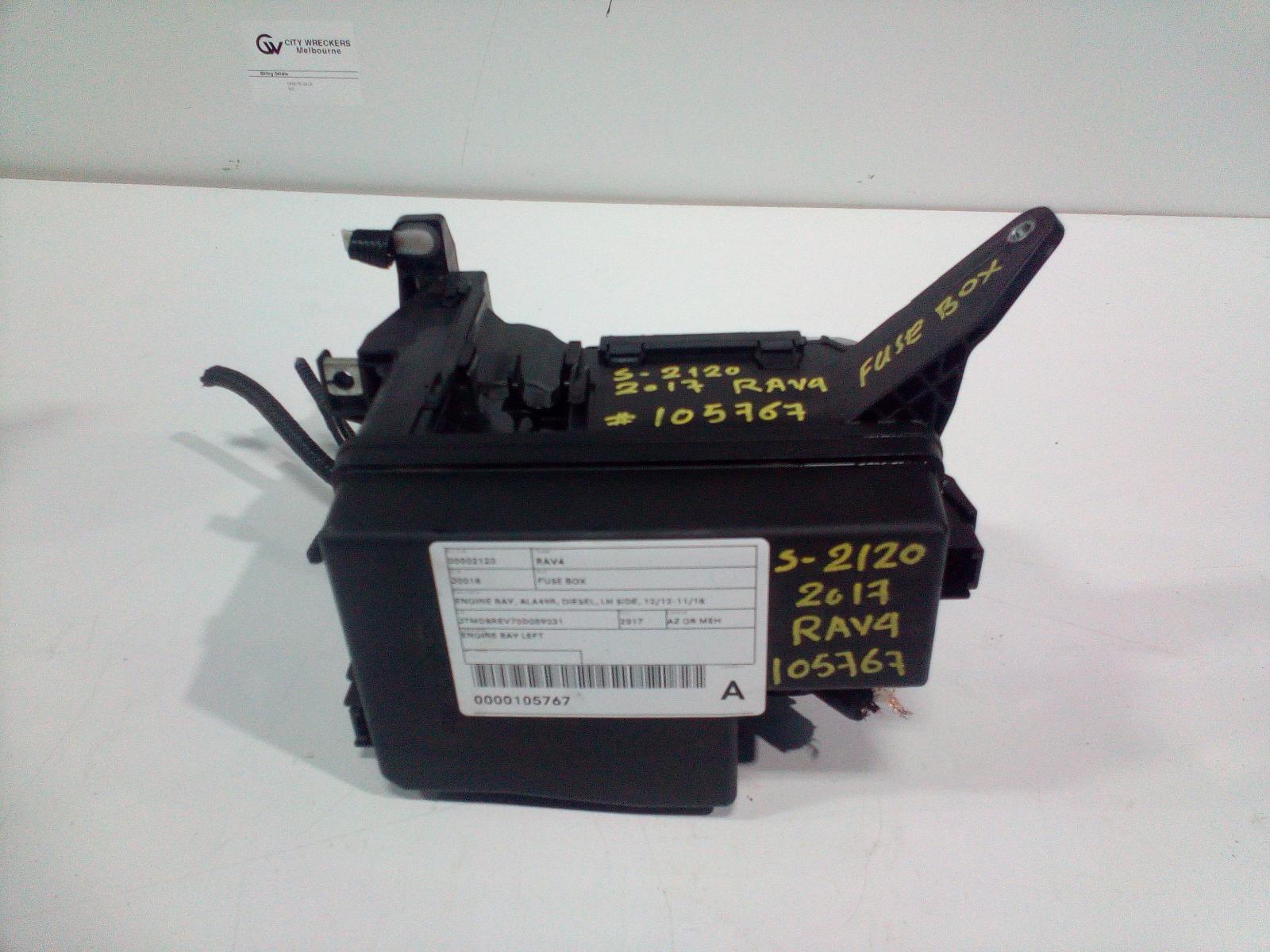 View Auto part Fuse Box Toyota Rav4 2017