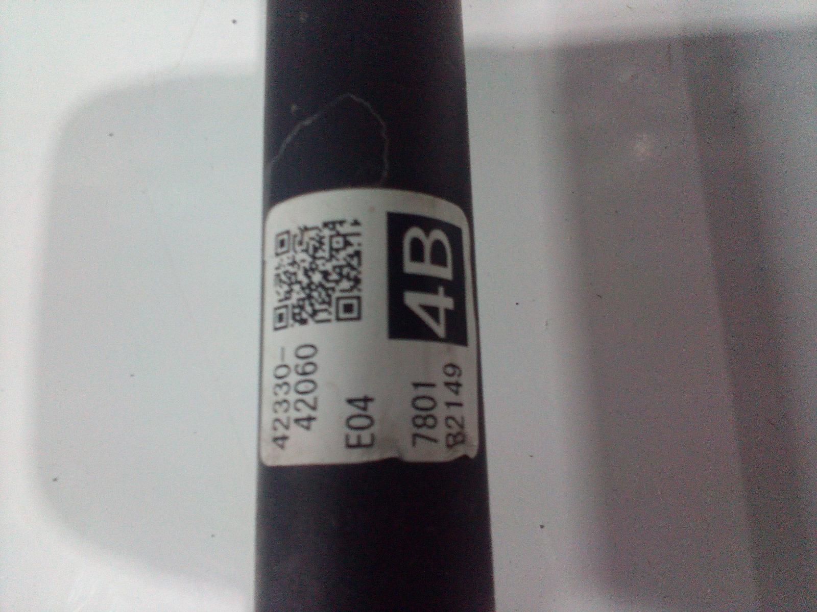 View Auto part Left Driveshaft Toyota Rav4 2017