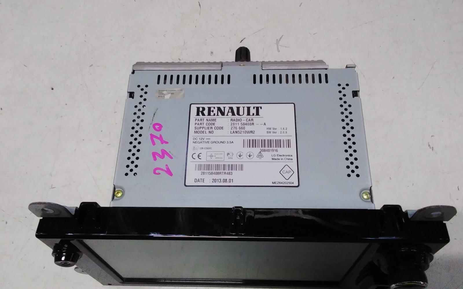 View Auto part Radio/Cd/Dvd/Sat/Tv Renault Clio 2014