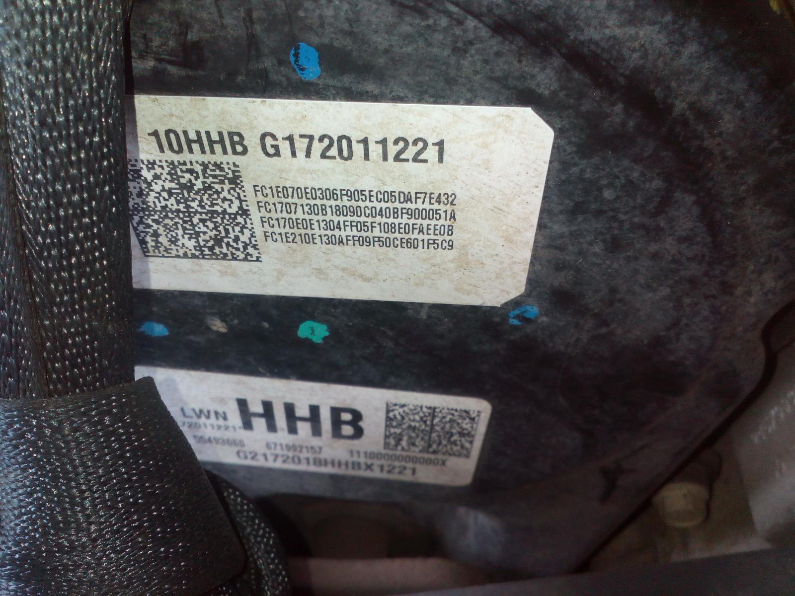 View Auto part Engine Holden Colorado 2017