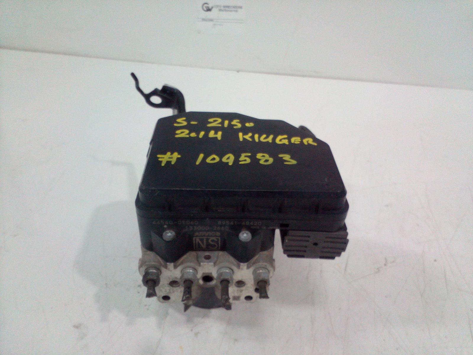 View Auto part Abs Pump/Modulator Toyota Kluger 2014