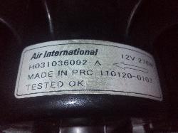 View Auto part Heater Fan Motor Holden Commodore 2011