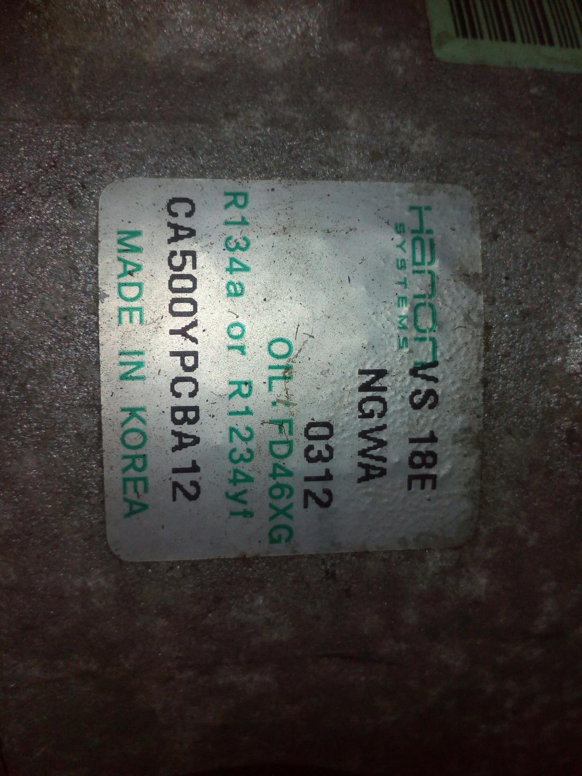 View Auto part A/C Compressor Kia Carnival/grand Carnival 2018