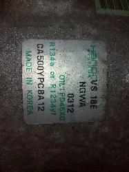 View Auto part A/C Compressor Kia Carnival/grand Carnival 2018
