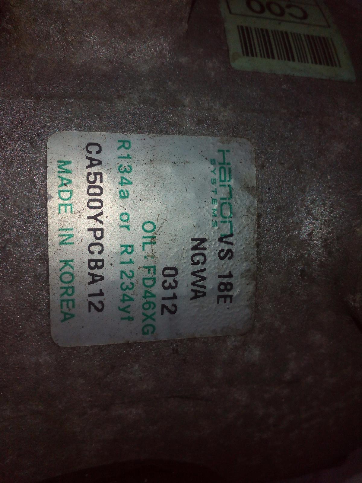 View Auto part A/C Compressor Kia Carnival/grand Carnival 2018