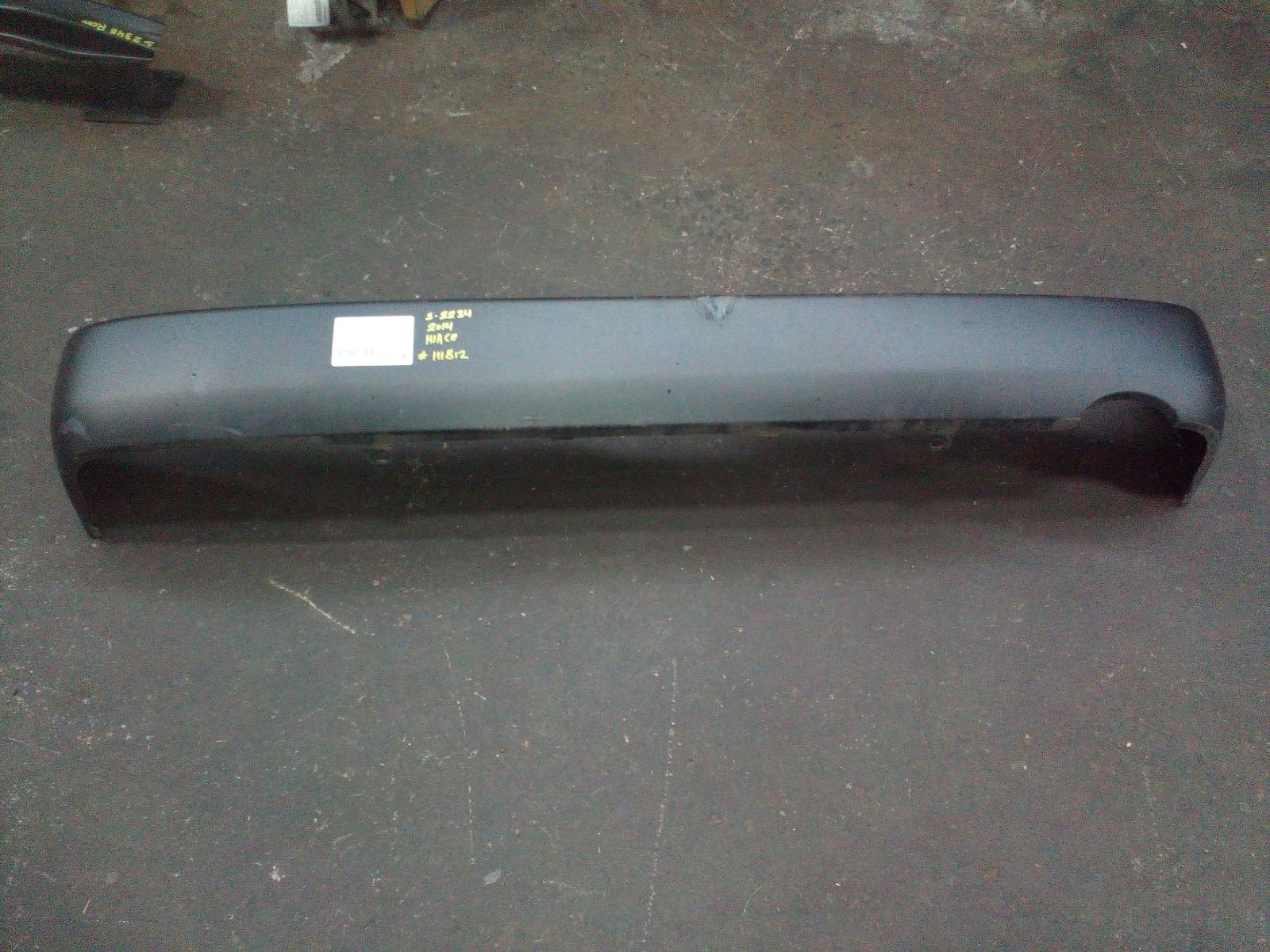 2014 Toyota Hiace Rear Bumper View Auto part Rear Bumper Toyota Hiace 2014