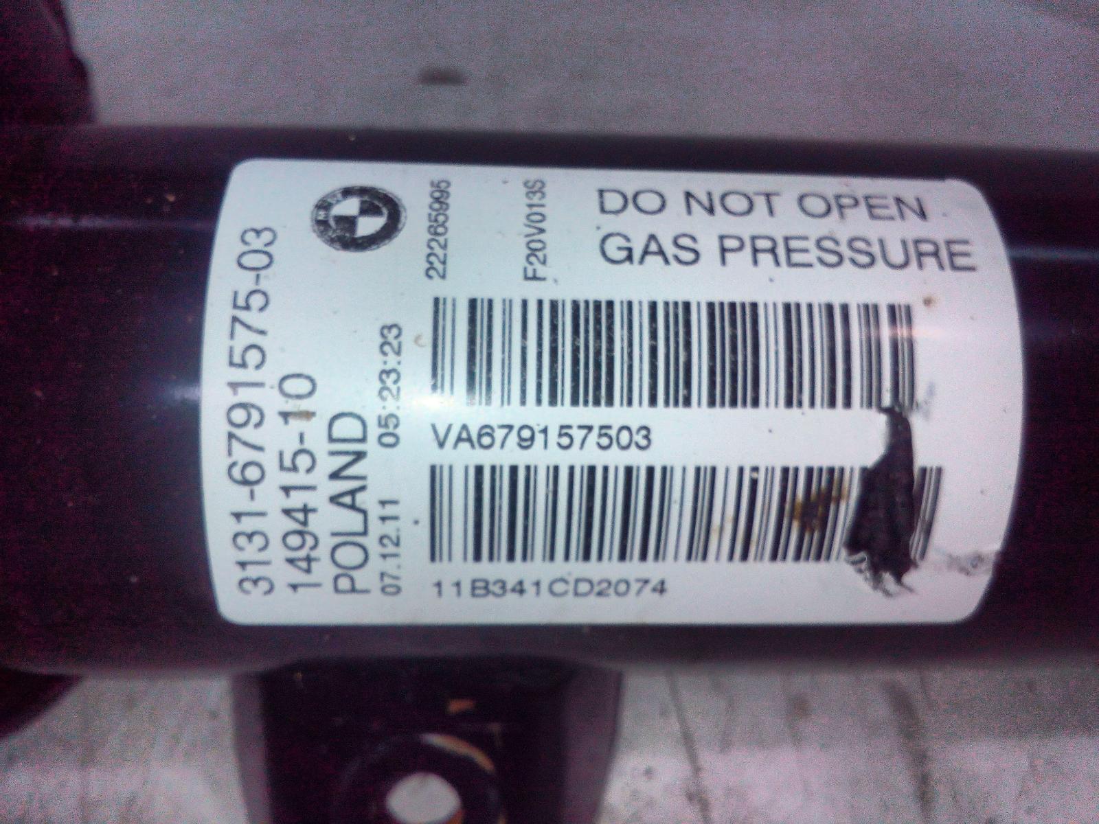 View Auto part Right Front Strut Bmw 1 Series 2012