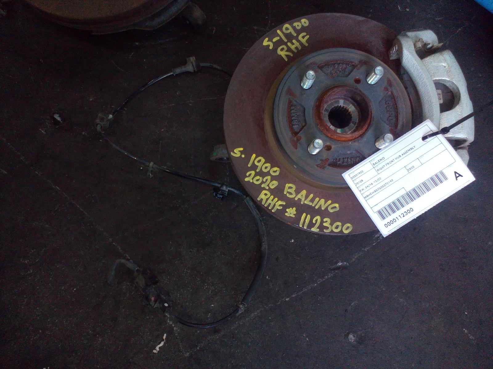 View Auto part Right Front Hub Assembly Suzuki Baleno 2020