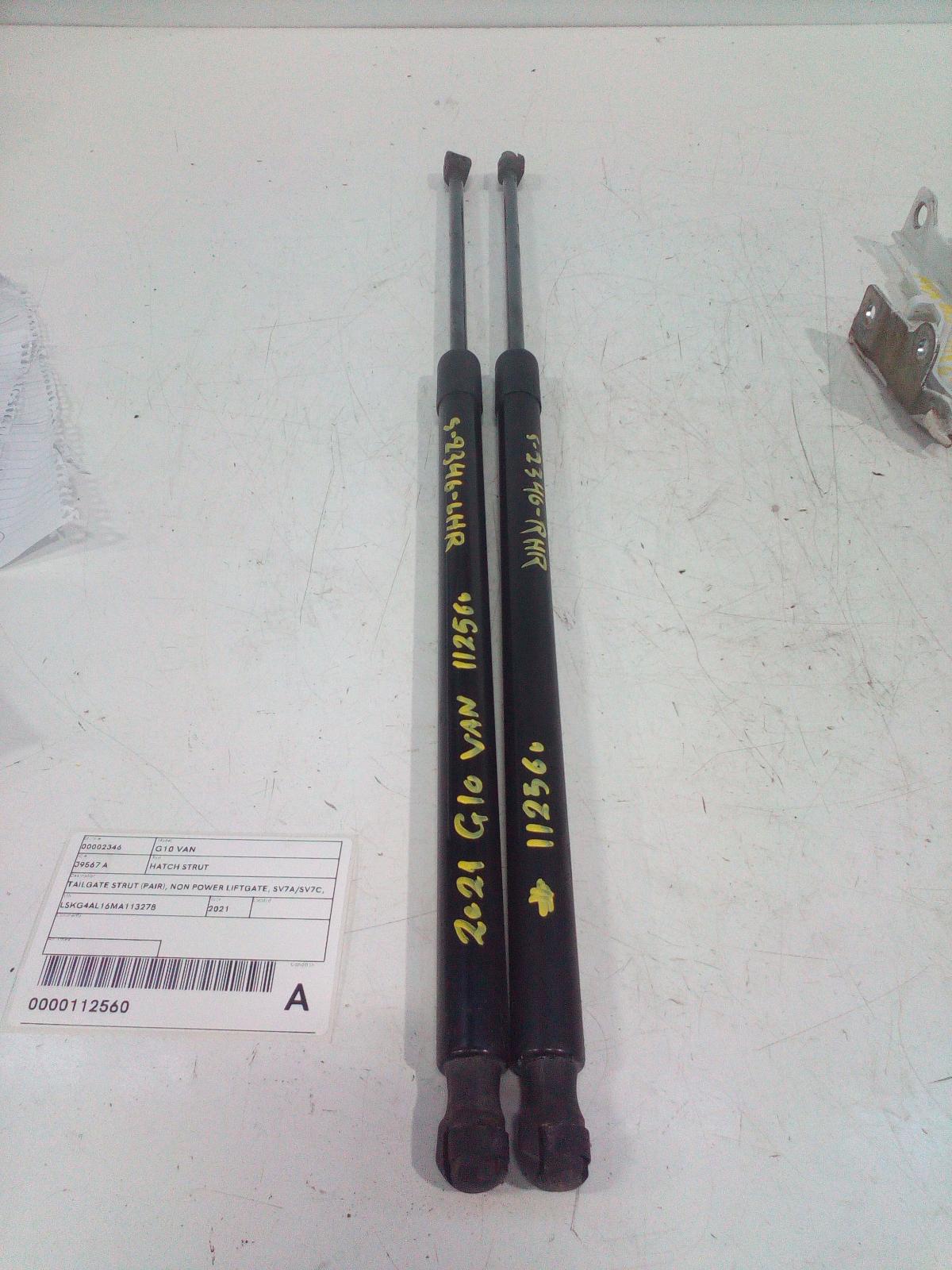 View Auto part Hatch Strut Ldv G10 2021