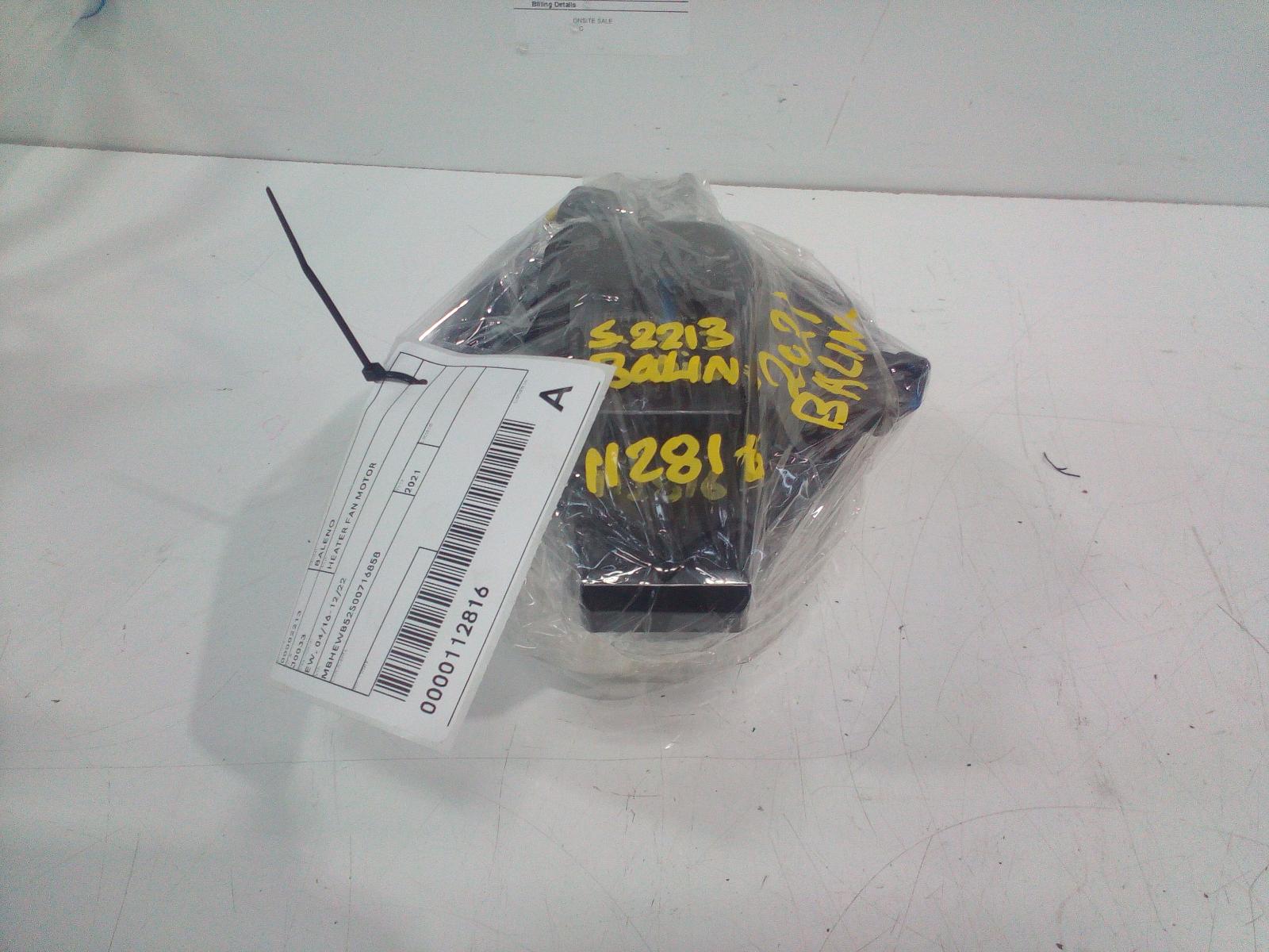 View Auto part Heater Fan Motor Suzuki Baleno 2021