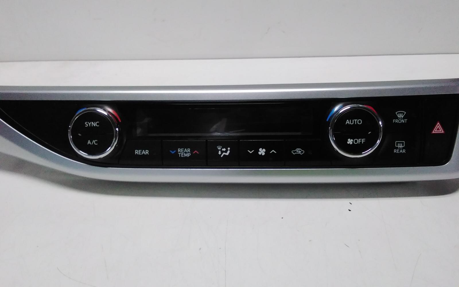 View Auto part Heater/Ac Controls Toyota Kluger 2015