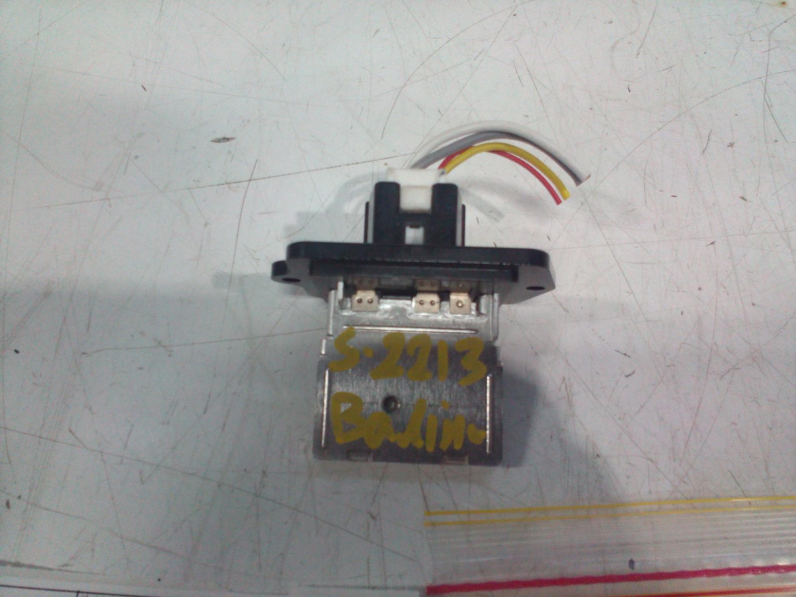View Auto part Fan Speed Resistor Suzuki Baleno 2021