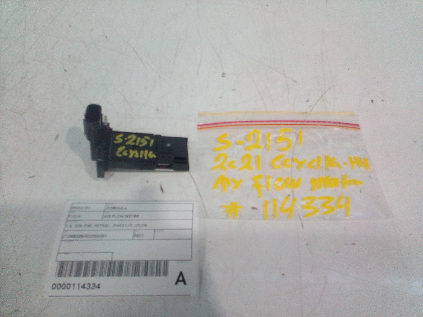 View Auto part Air Flow Meter Toyota Corolla 2021