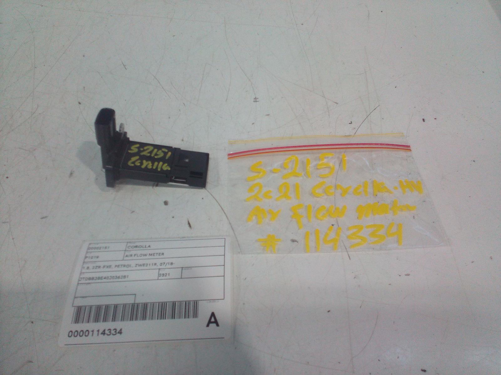 View Auto part Air Flow Meter Toyota Corolla 2021