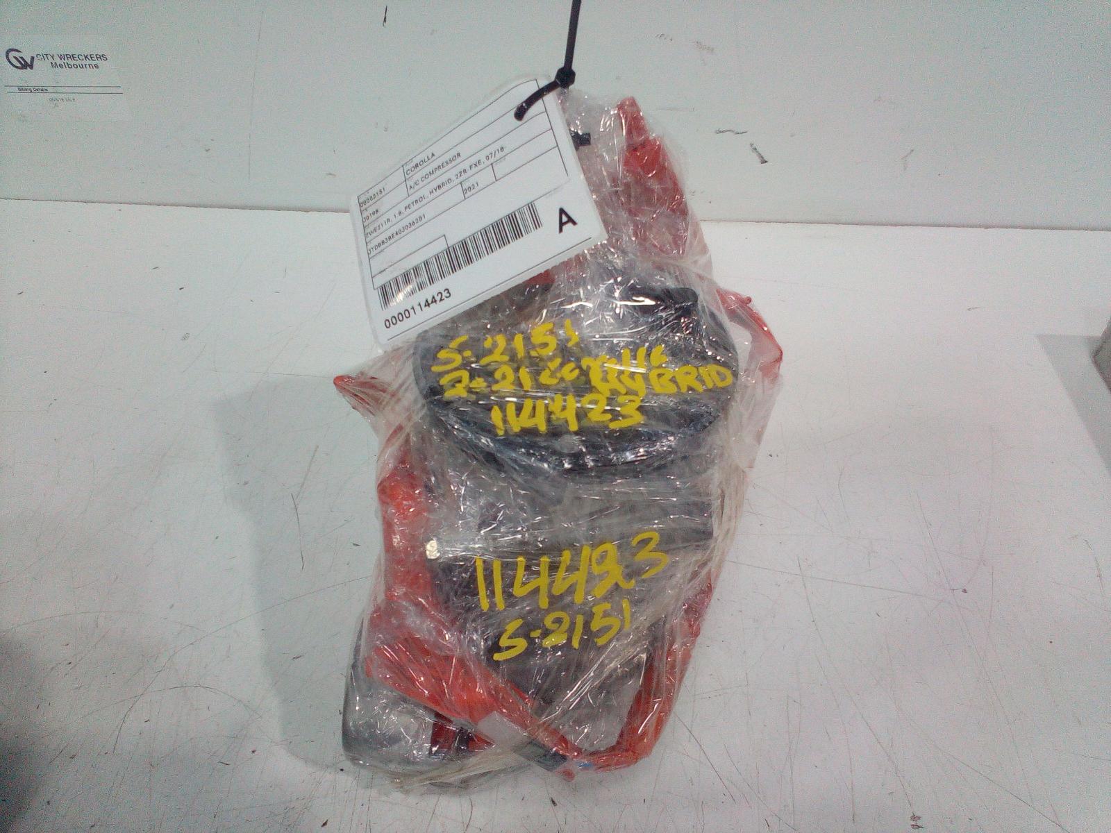 View Auto part A/C Compressor Toyota Corolla 2021
