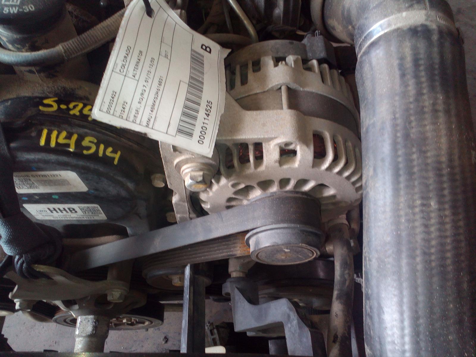 View Auto part Alternator Holden Colorado 2017