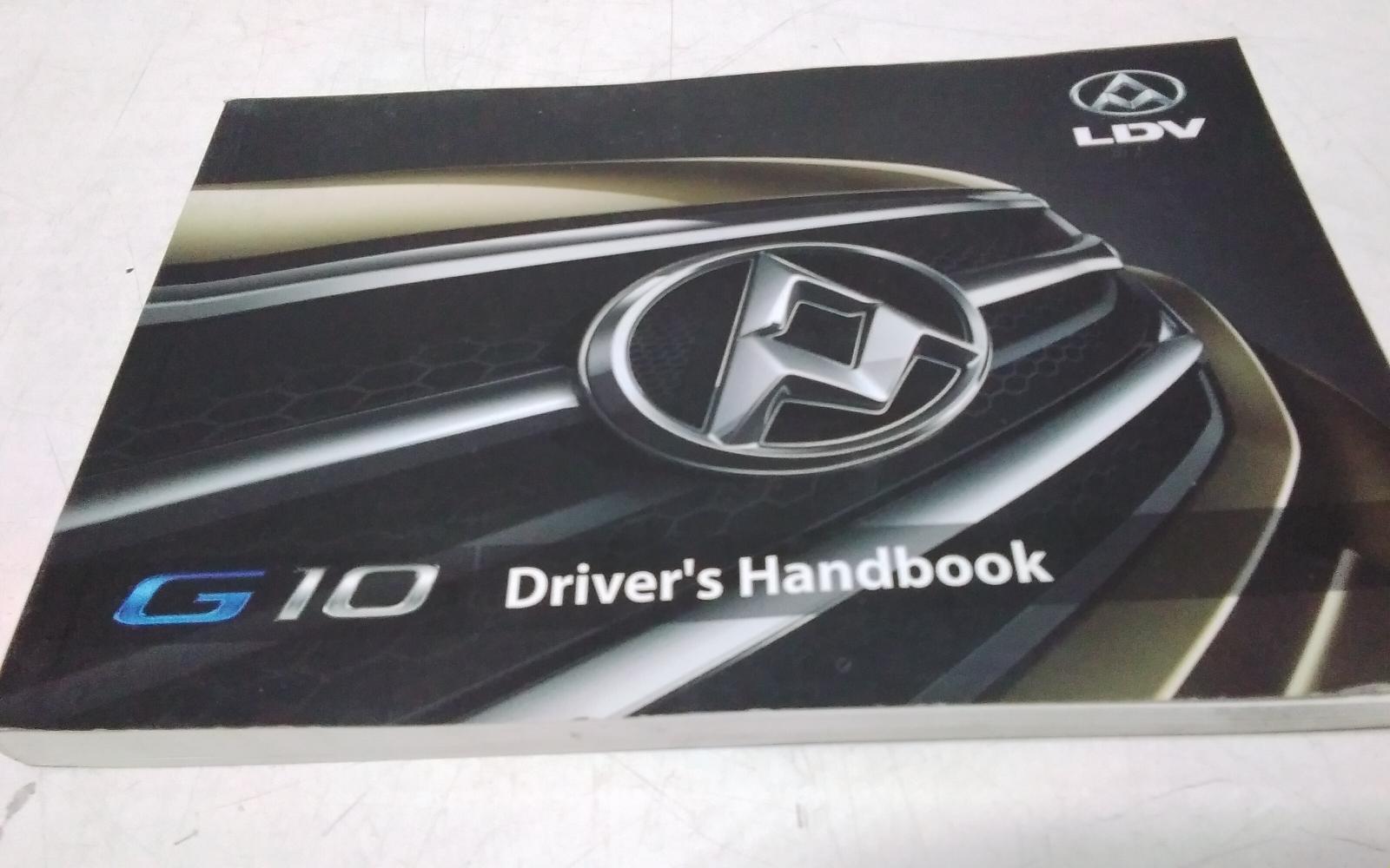 View Auto part Owners Handbook Ldv G10 2019