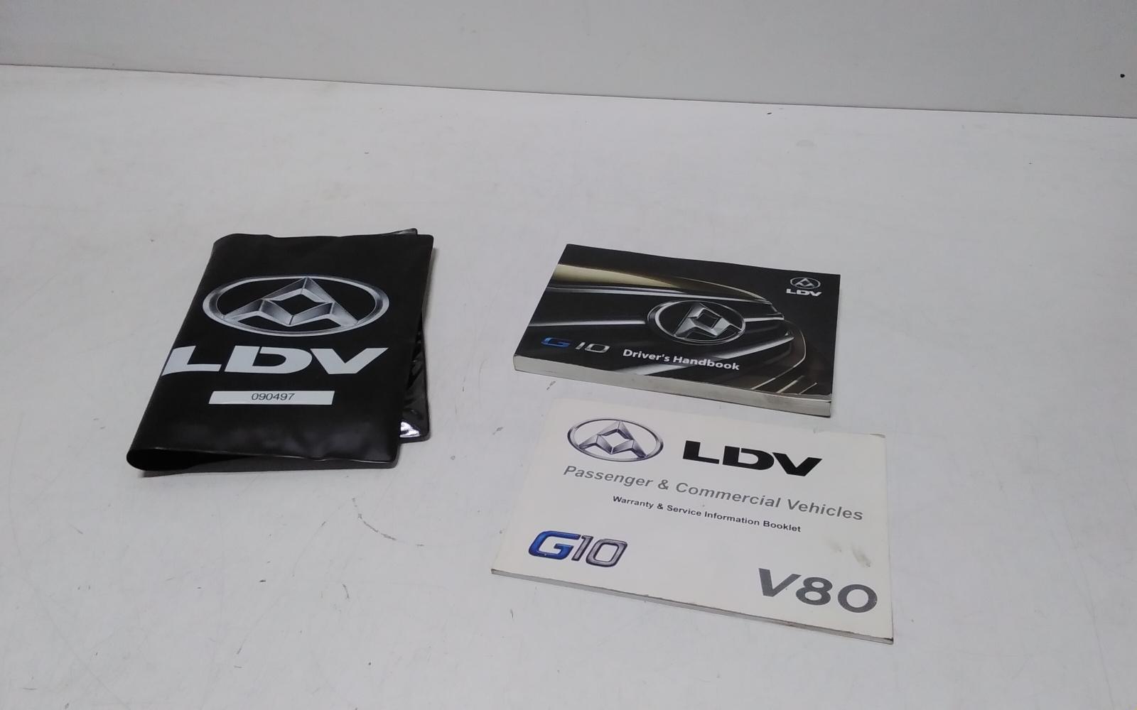 View Auto part Owners Handbook Ldv G10 2019