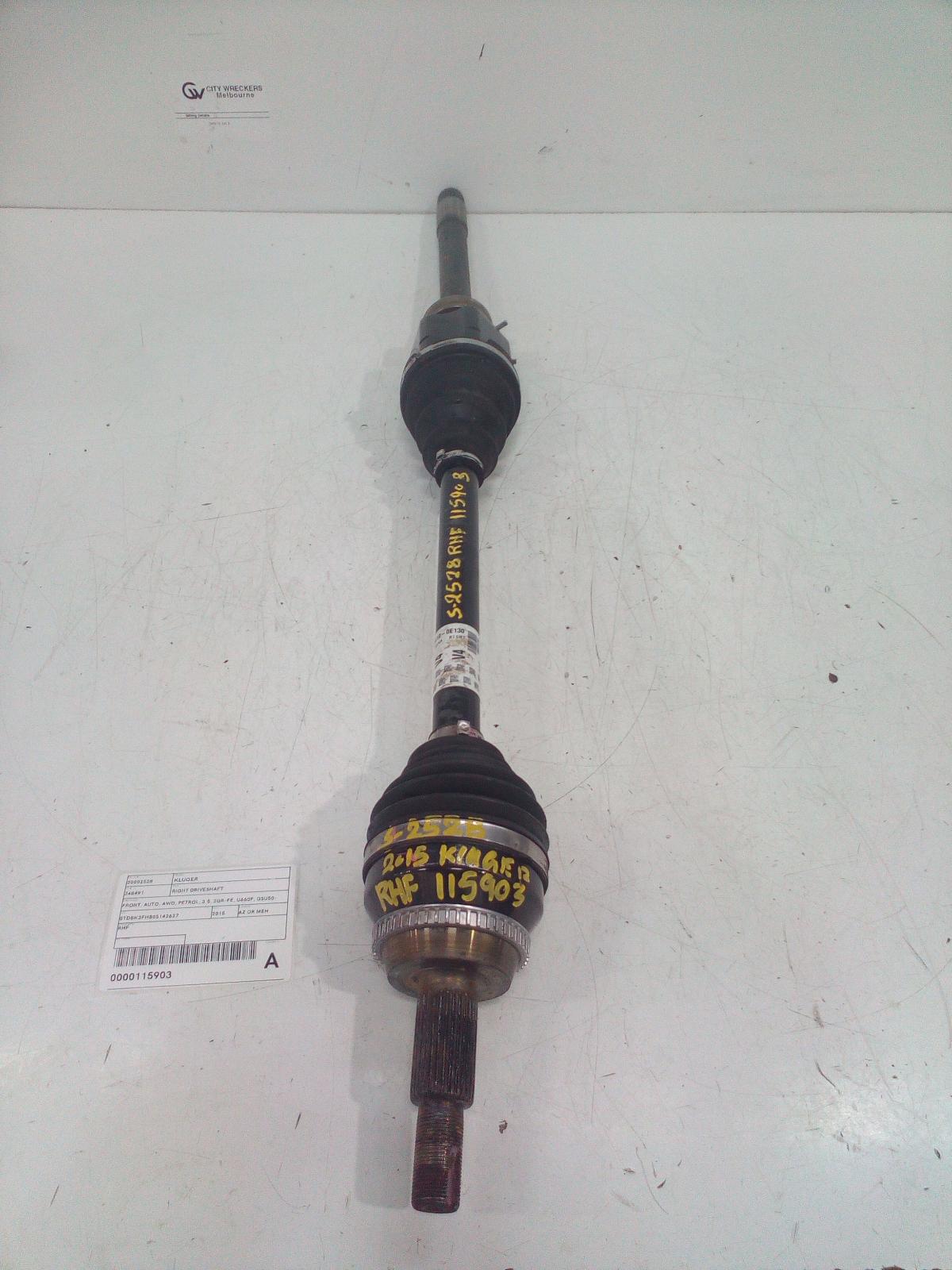 View Auto part Right Driveshaft Toyota Kluger 2015