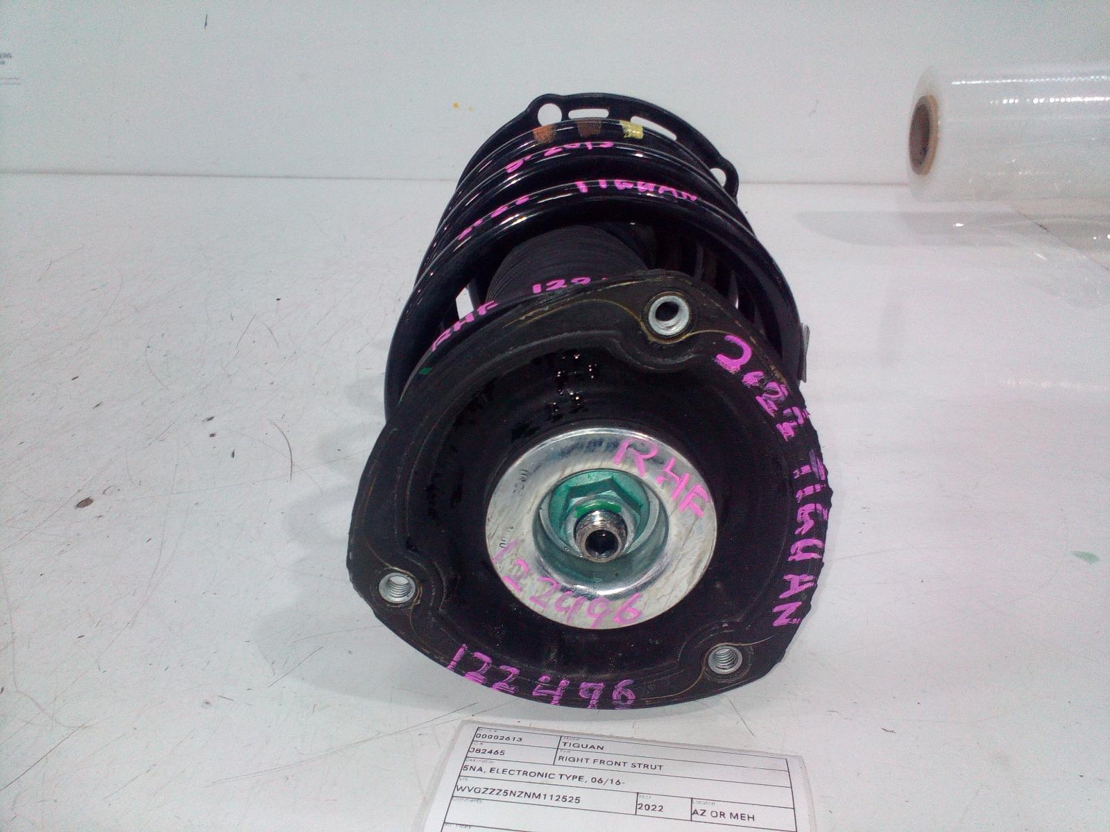 View Auto part Right Front Strut Volkswagen Tiguan 2022