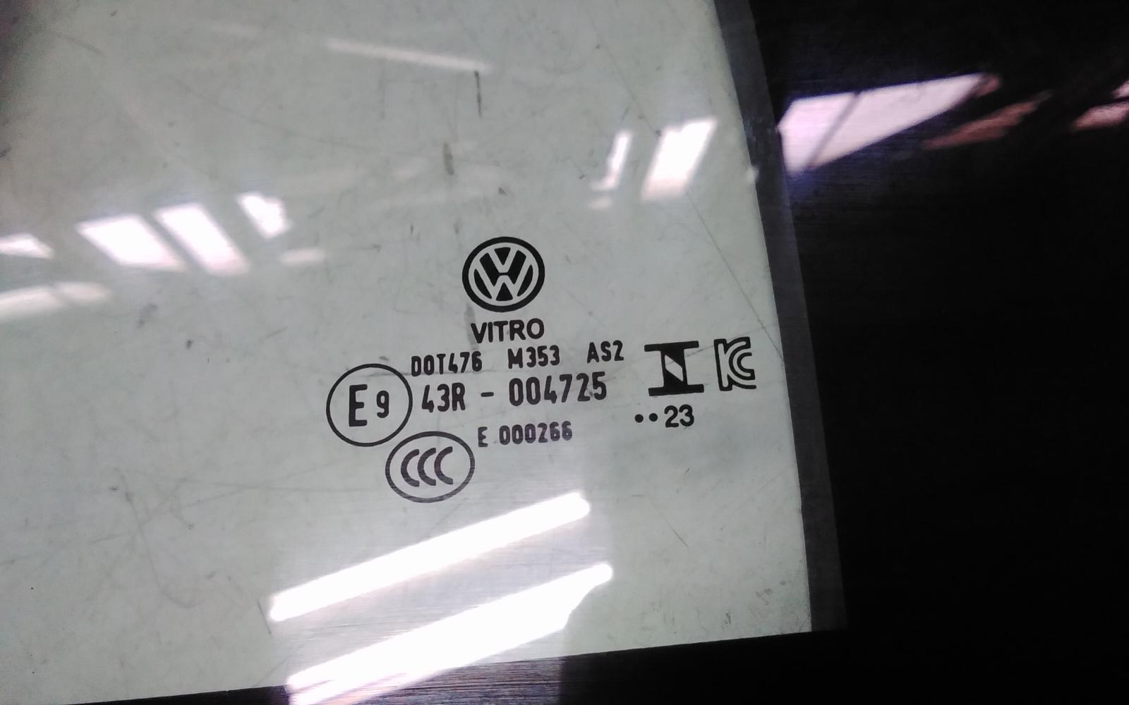View Auto part Left Rear 1/4 Door Glass Volkswagen Tiguan 2022