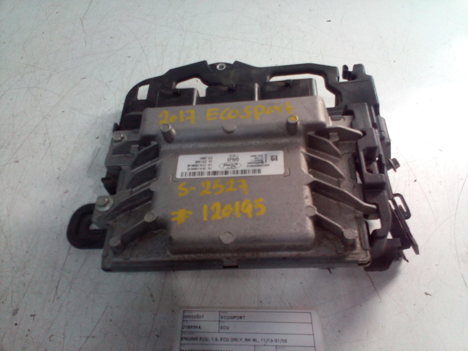 2017 Ford Ecosport Ecu View Auto part Ecu Ford Ecosport 2017