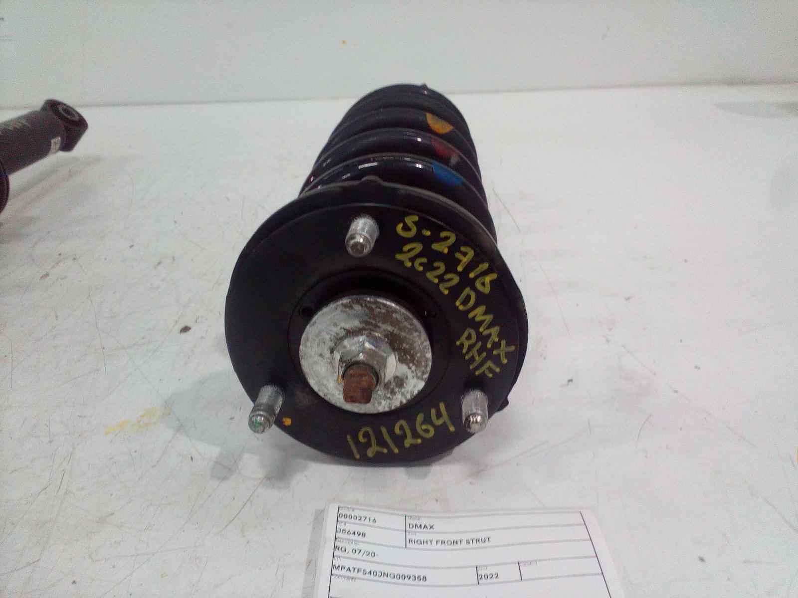 View Auto part Right Front Strut Isuzu Dmax 2022