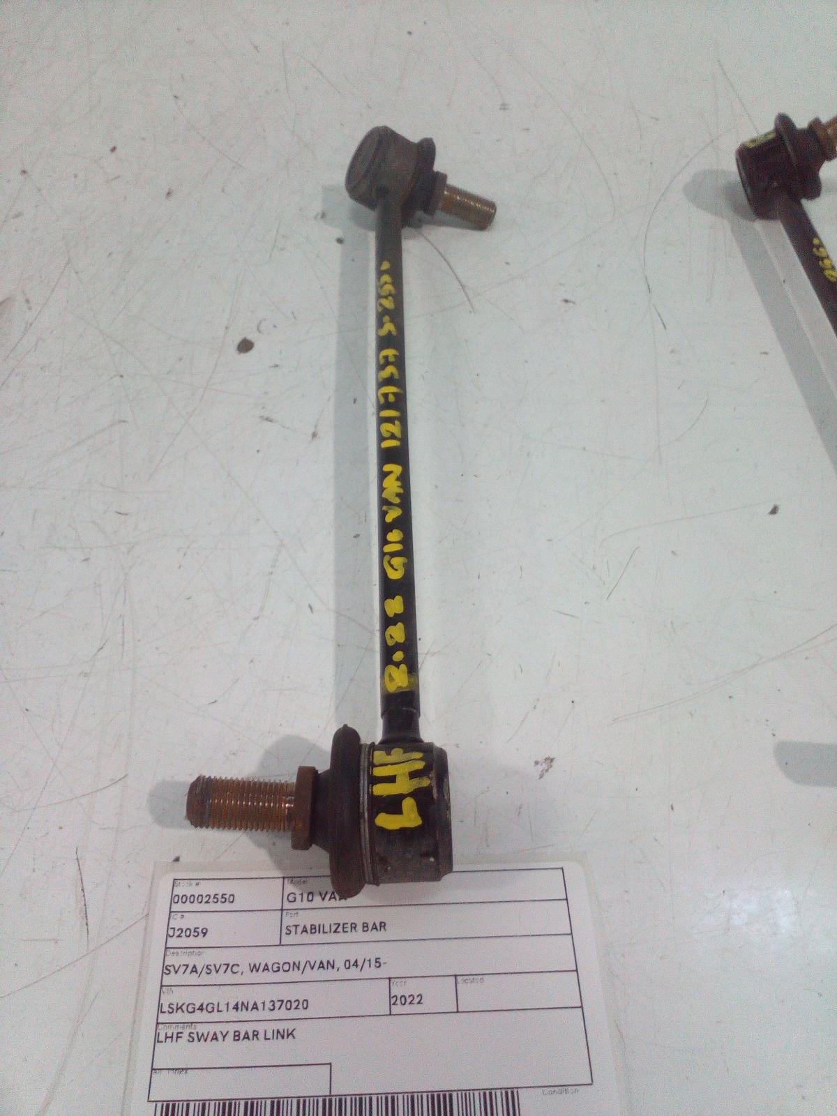 View Auto part Stabiliser Bar Ldv G10 2022