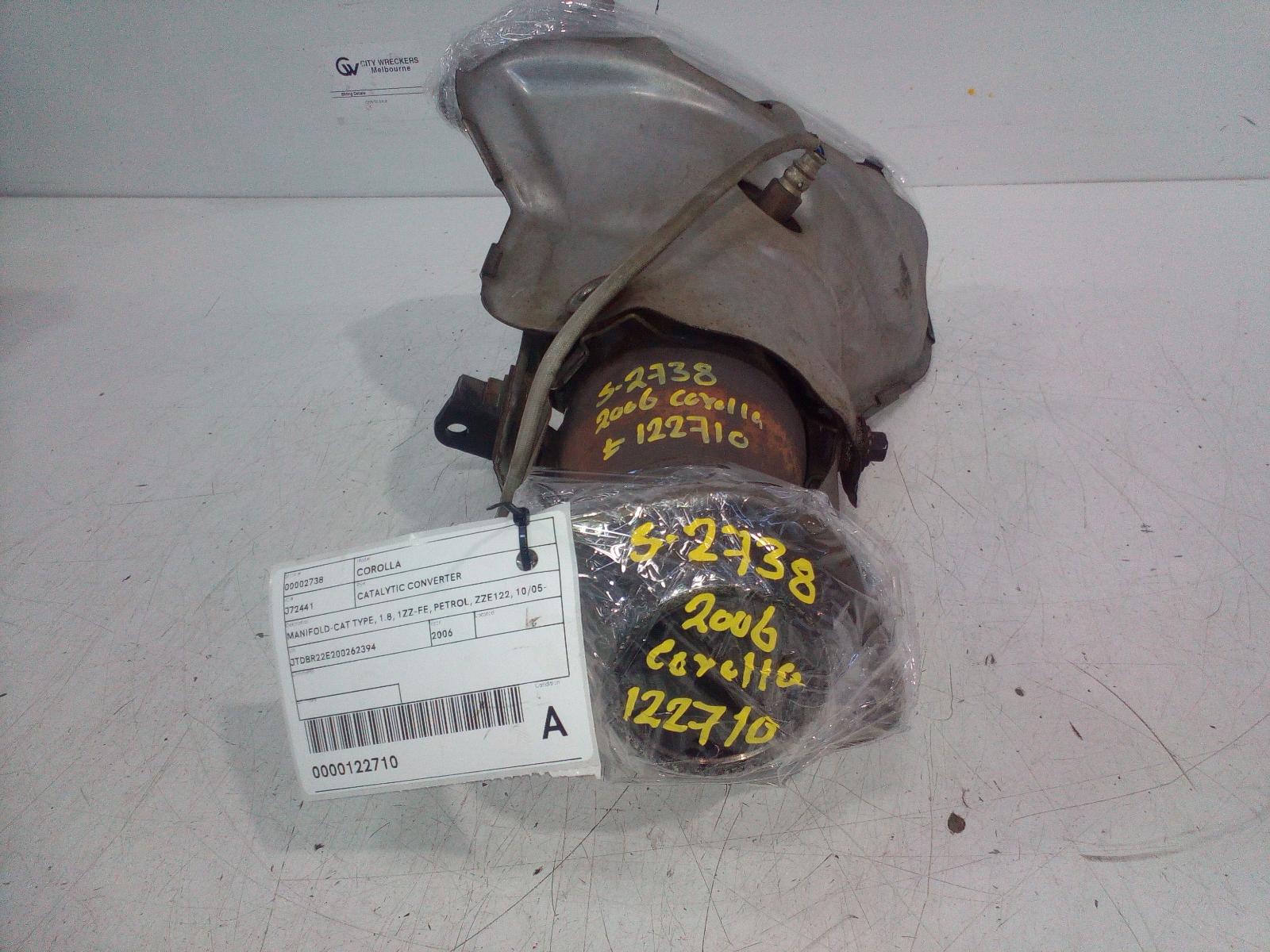 View Auto part Catalytic Converter Toyota Corolla 2006
