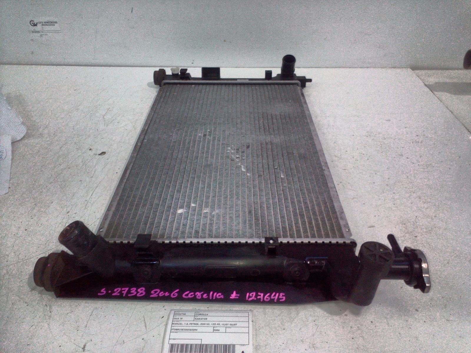 View Auto part Radiator Toyota Corolla 2006