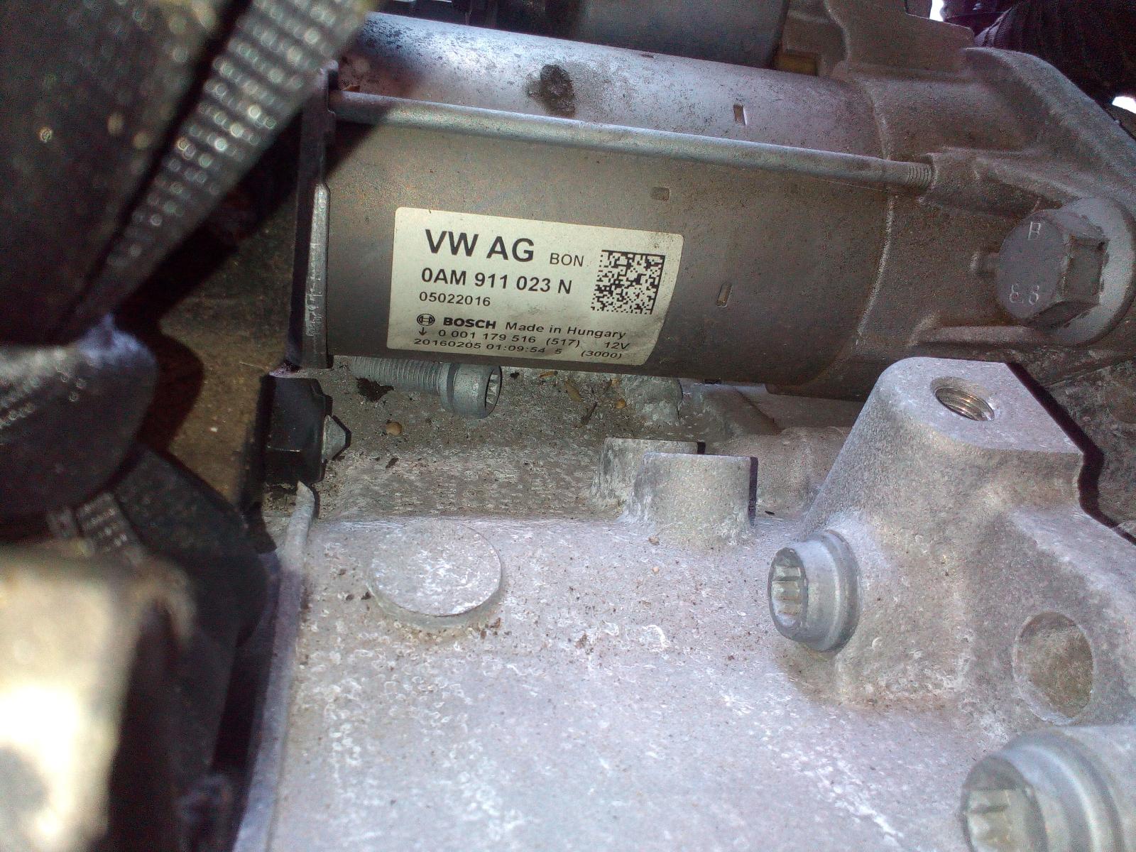 View Auto part Starter Audi A1 2016