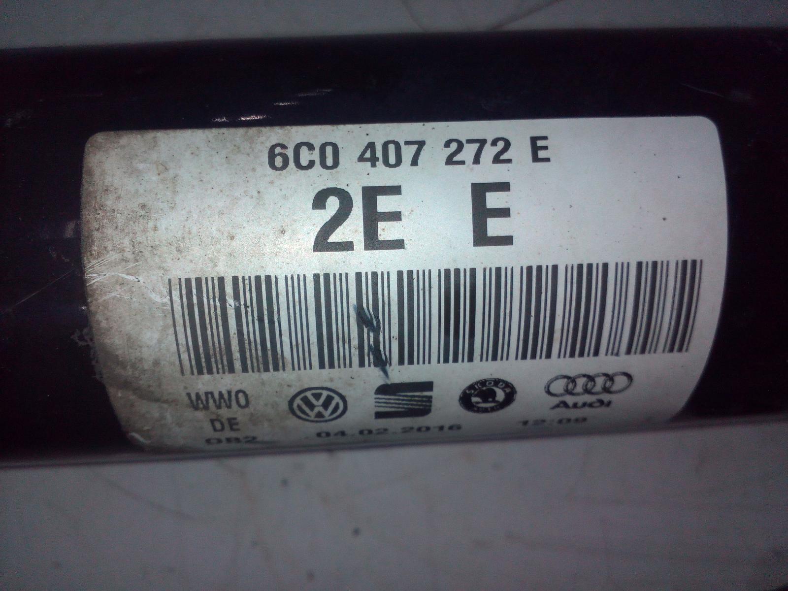View Auto part Right Driveshaft Audi A1 2016