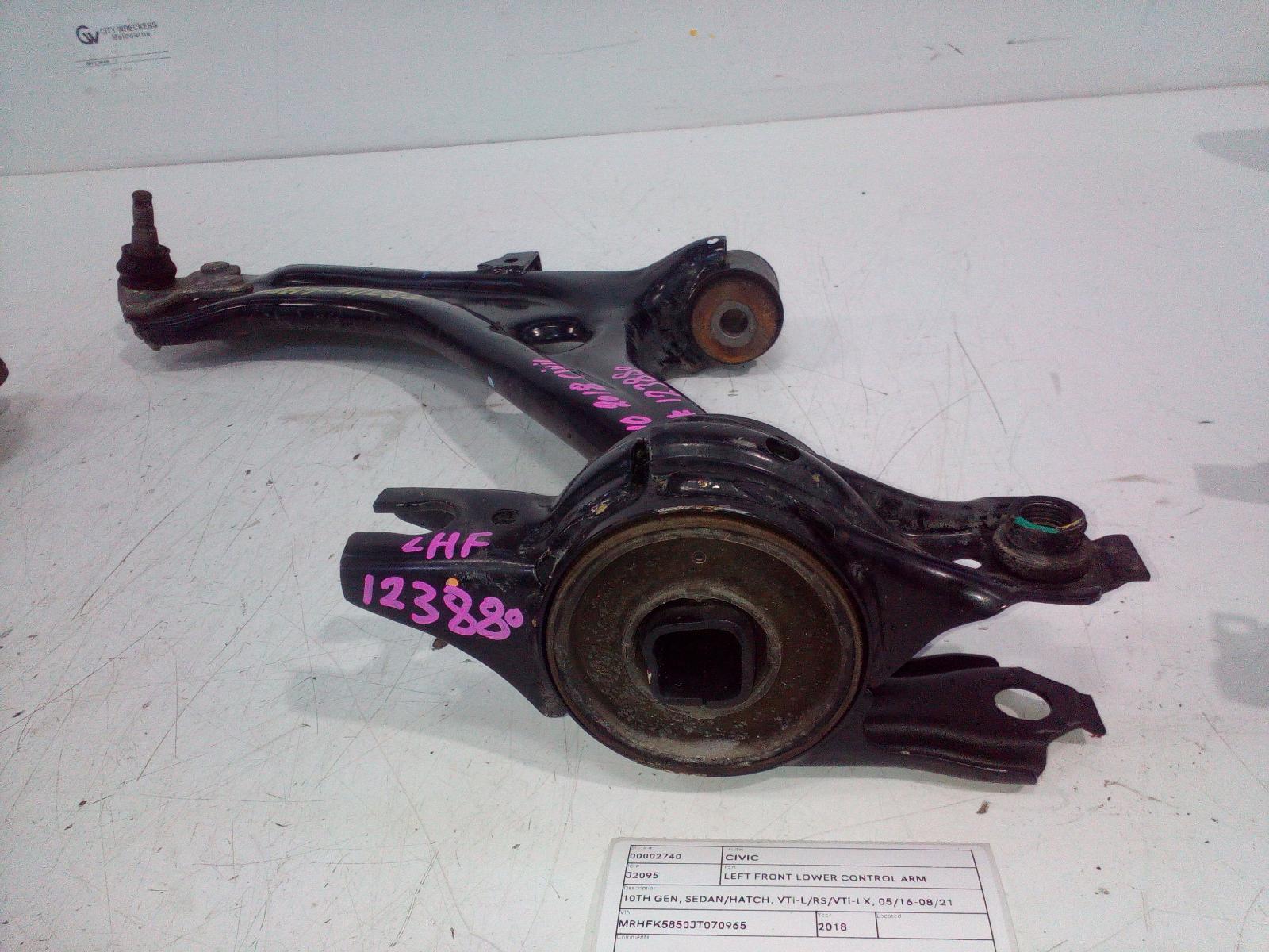 View Auto part Left Front Lower Control Arm Honda Civic 2018