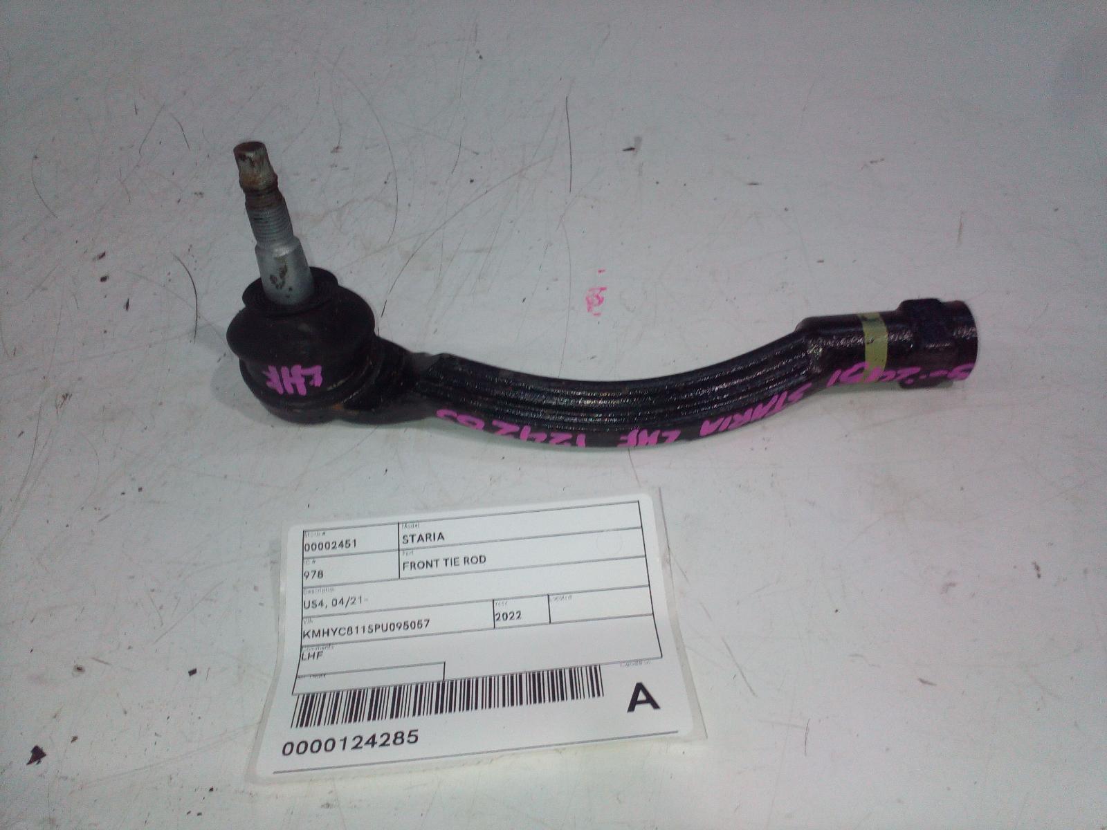 View Auto part Front Tie Rod Hyundai Staria 2022