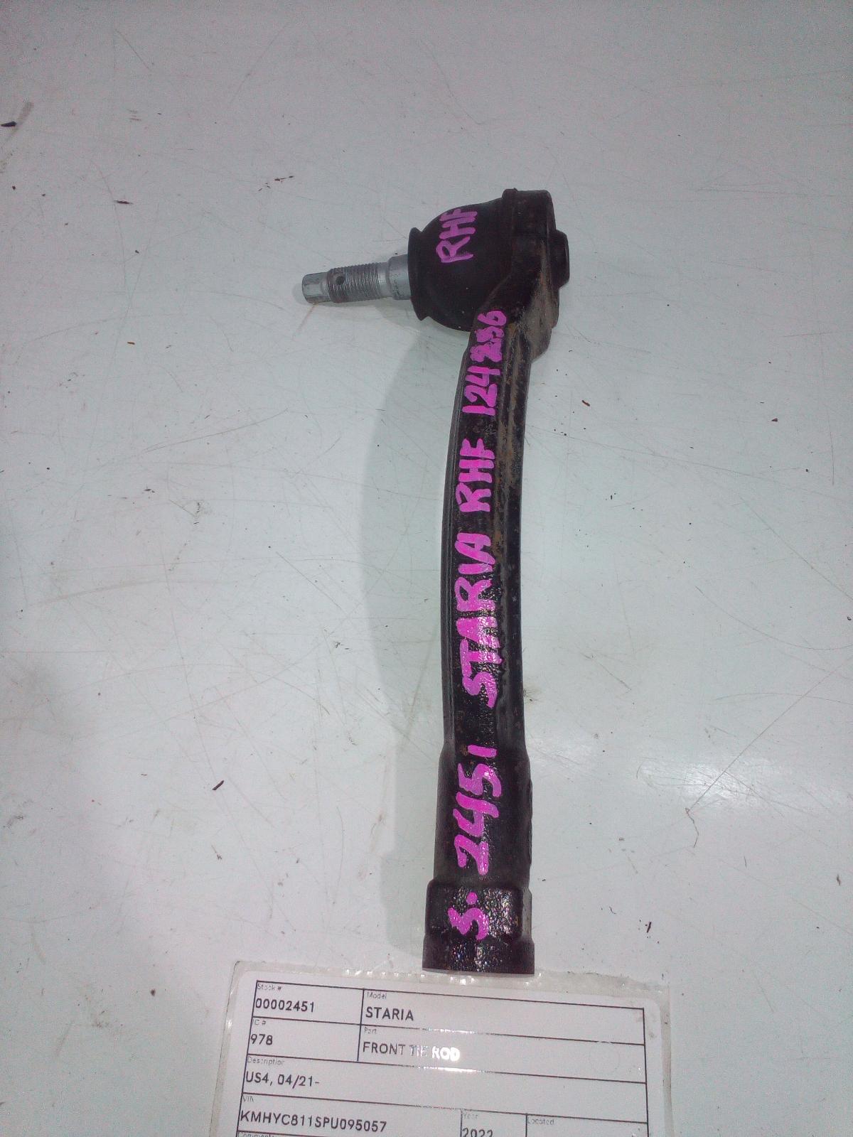View Auto part Front Tie Rod Hyundai Staria 2022